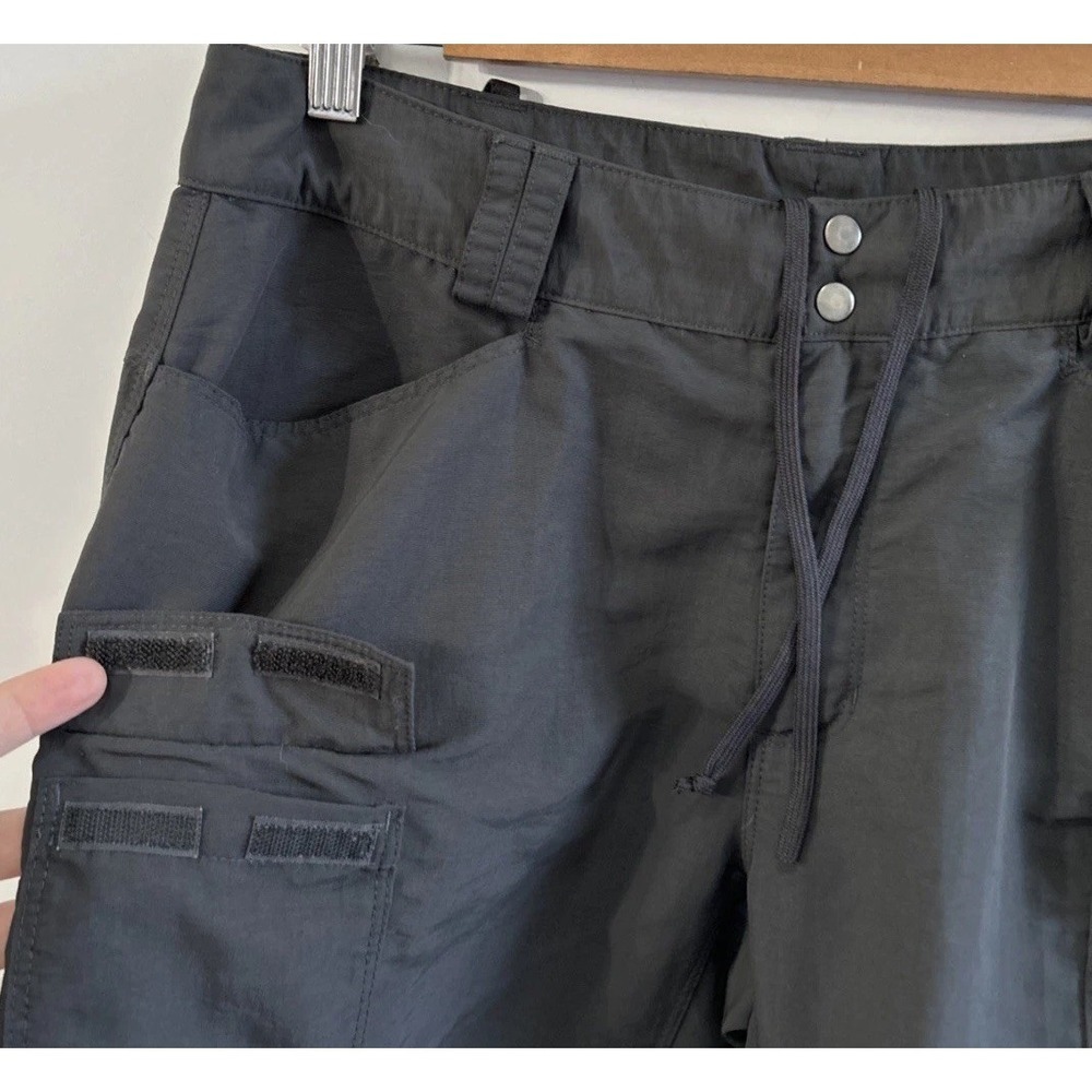 Women's The North Face Convertible Pants Nylon Hiking Zip Off Shorts Sz 12 Clean - Picture 4 of 11
